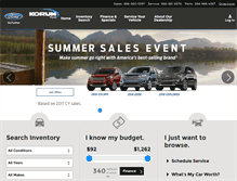 Tablet Screenshot of korumford.com